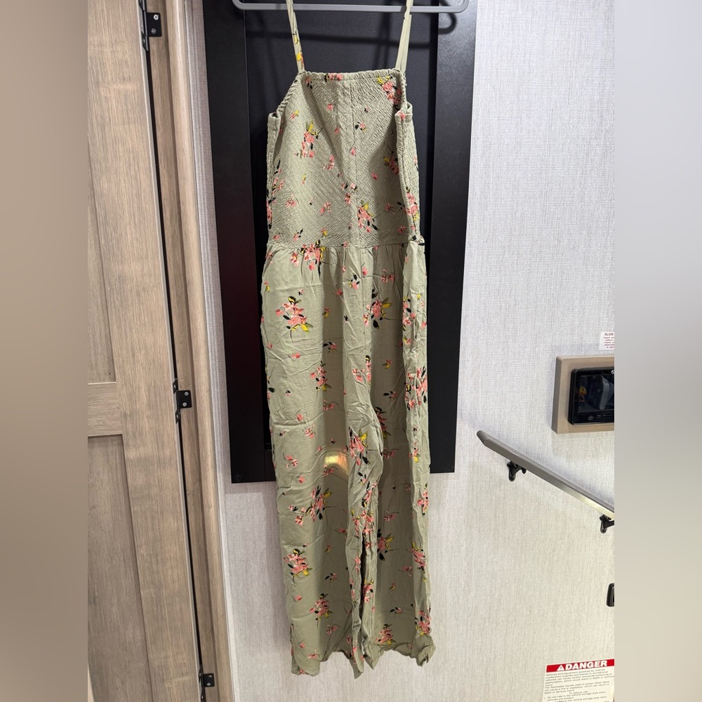 Maurices floral jumpsuit